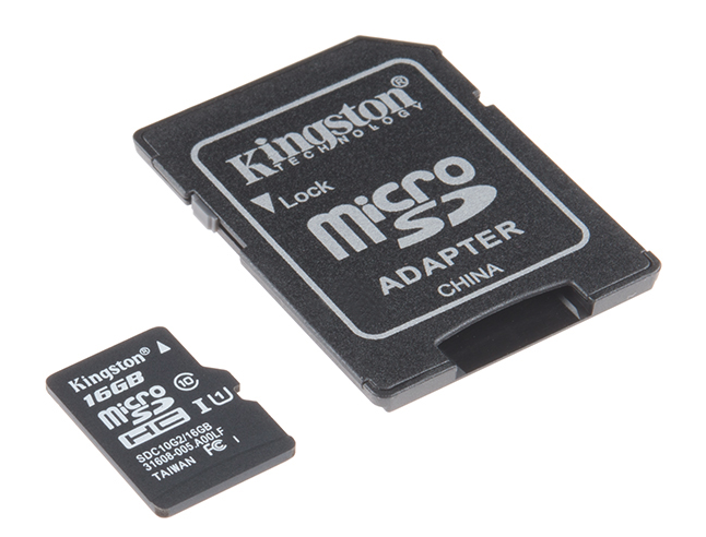 MicroSD Card with Adapter