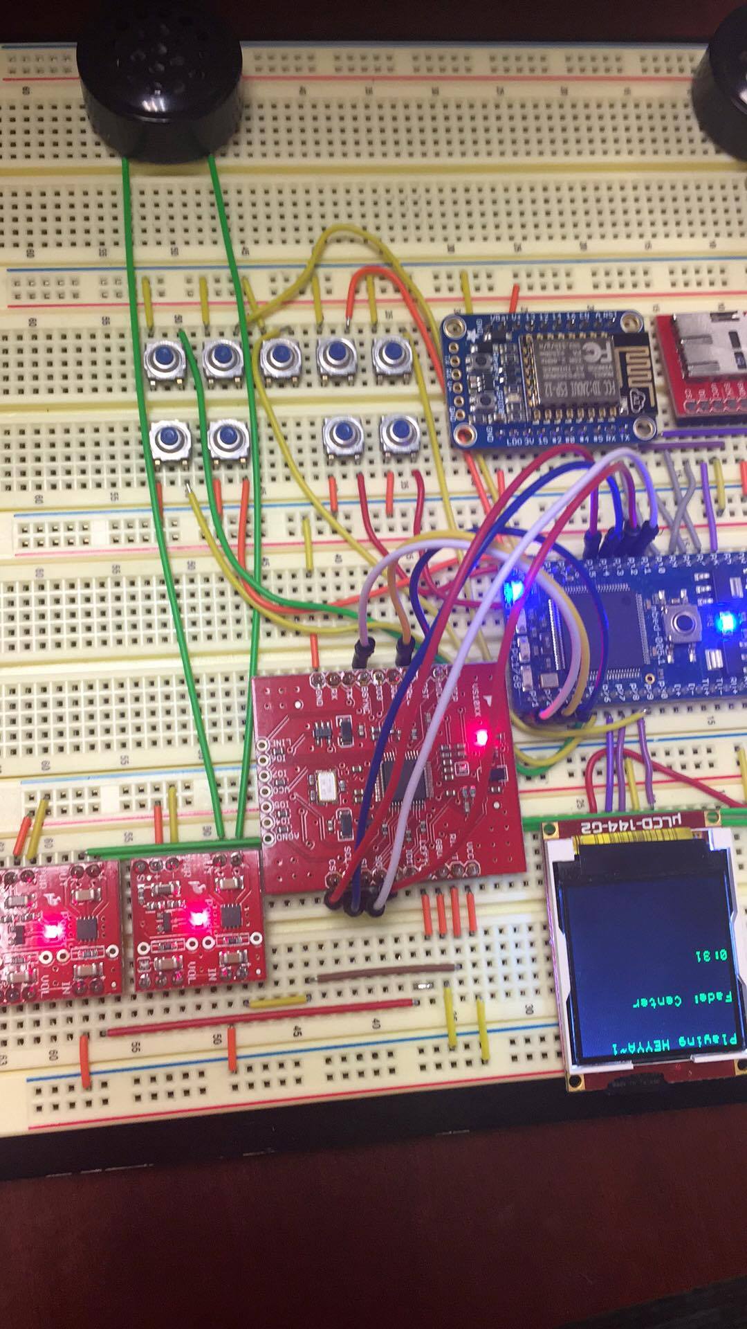 Class D Amps and VS1053 Close Up