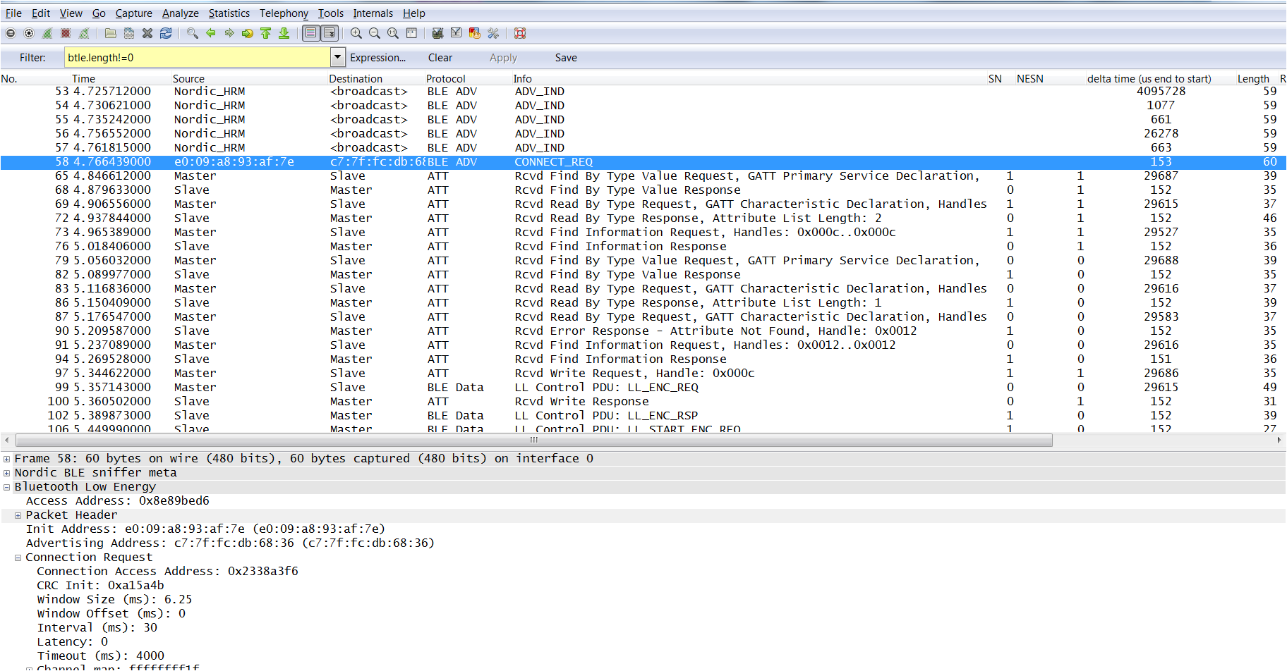 how to use wireshark with bluetooth