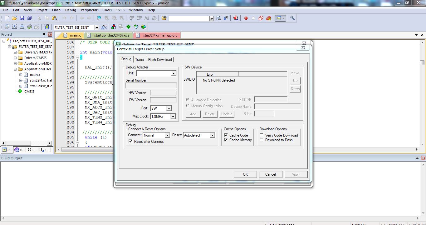 why my stm32f4 discovery board is not connected to my computer? but ...